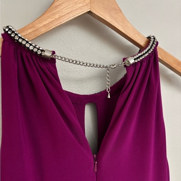 Cache Fuschia Cocktail Dress Sz S - Picture 6 of 8